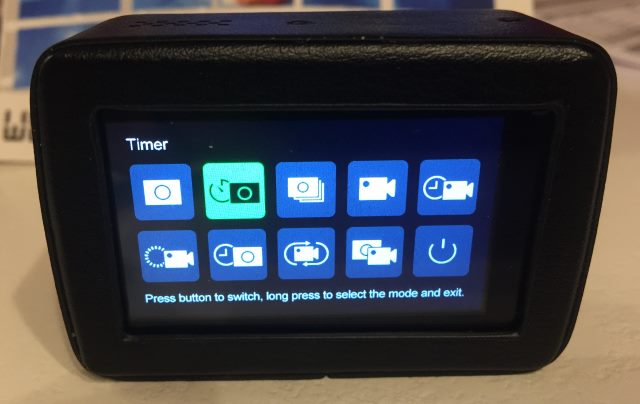 Un mode Pilotage par 1 bouton est prévue. Intelligent !