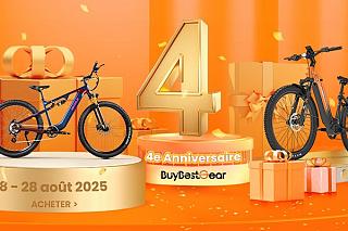 Bon plan relatif 4 ans Buybestgear, nombreux vélos électriques Fat Bike (...)