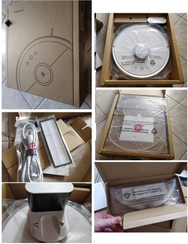 Le Roborock S50 est livré complet