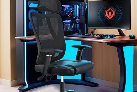 Chaise ACGAM CG-5455M, ergonomique pour travail bureau ou gaming au prix canon de 129€ livrée