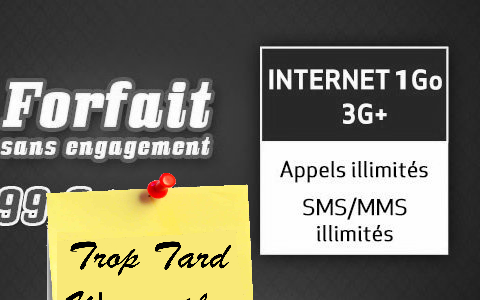 Forfait mobile tout illimité Virgin 1GO Vente privée à (...)