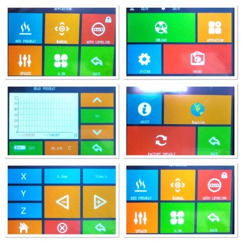 Une interface graphique pas très riche