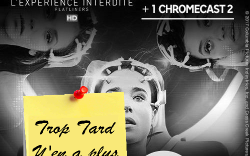Clé Google Chromecast 2 avec film L'EXPERIENCE INTERDITE (…)