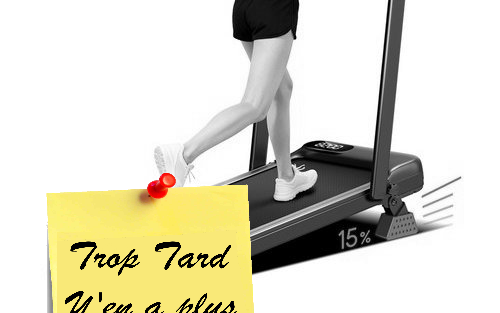 Tapis marche ROBORE U18F, inclinaison 15% et barre de (…)
