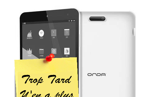 Tablette Android ONDA V80, 8 pouces FULL HD IPS, Android (…)