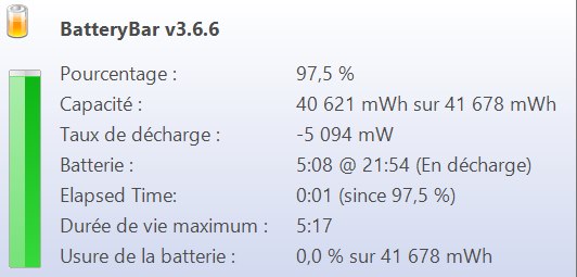5H20 d'autonomie en général dans mon usage
