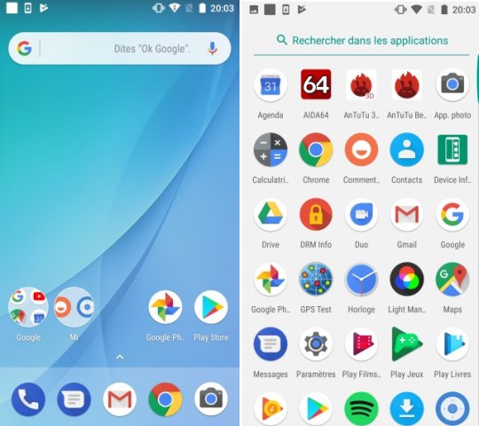 L'interface d'Android ONE ne dépaysera personne