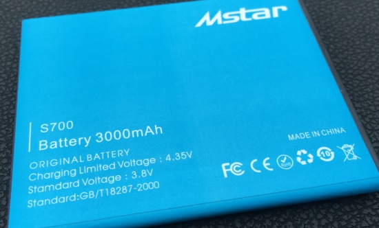Batterie plutôt faible pour 3000 mAh