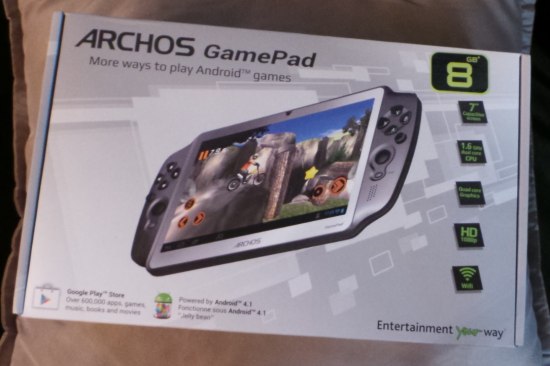 Archos Gamepad Boite