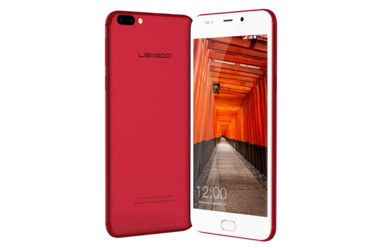 Leagoo M7 couleur rouge, un petit air d'iPhone 7 en plus