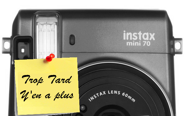Appareil Photo Instax Mini 70, type Polaroid bleu à 69€ (…)