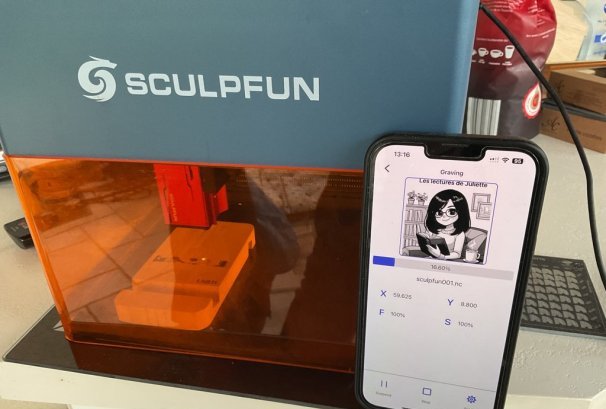 Test SCULPFUN iCUBE PRO, la gravure laser en mode compact et nomade