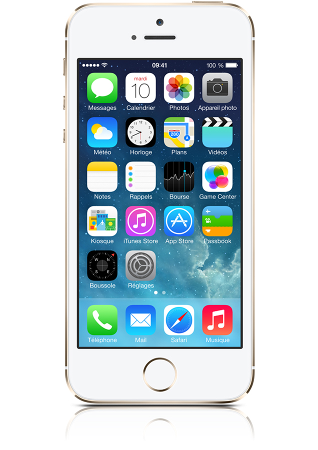 iPhone 5S 16GO Or disponible chez Sosh