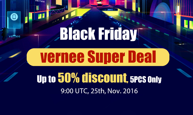 Black Friday chez Vernee, Stock Europe et quelques smartphones à -50%