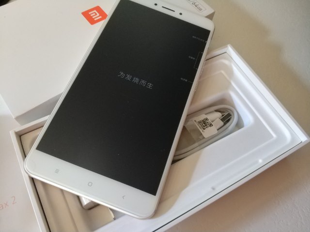 Livré juste avec chargeur (chinois) et câble USB-C