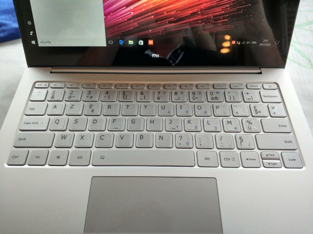 Les stickers AZERTY posés AZERTY 