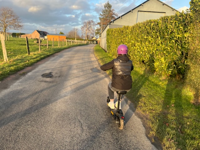 Très plaisante sur les routes de campagne