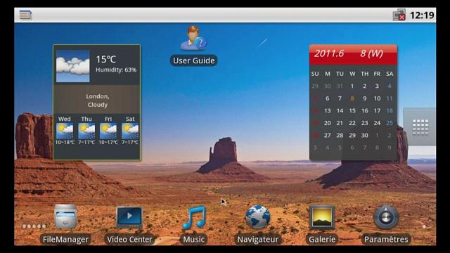 Flexiview FV-1 Interface principale
