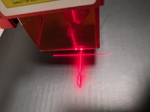 Le second faisceau en forme de croix est très pratique