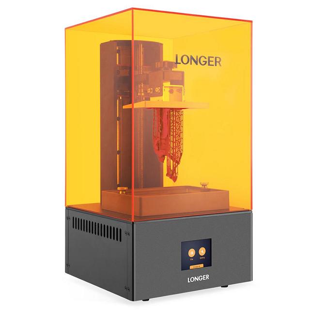 L'imprimante 3D Résine LONGER Orange 4K , 118x66x190mm à 129