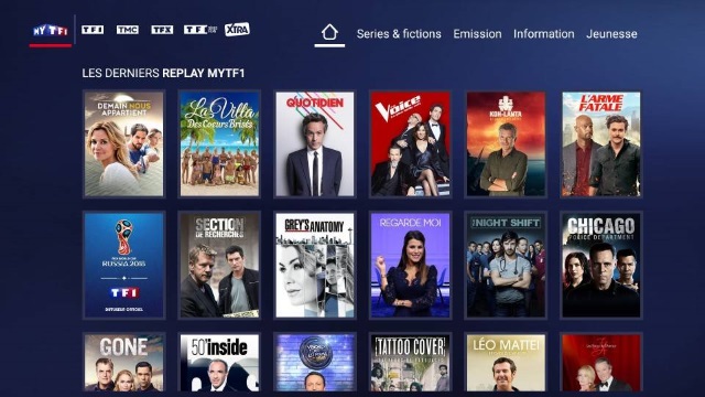 MyTF1 peut s'ajouter via un APK