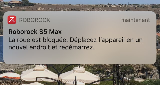 Outre une alerte vocale, votre Smartphone indiquera aussi directement les problèmes via une notification