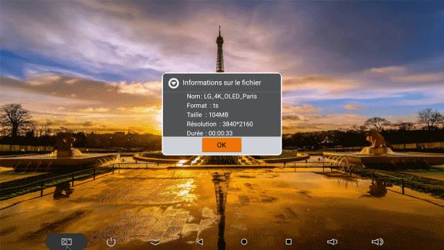 Un fichier demo 4K