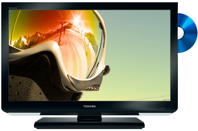 TV LED Toshiba D1 : avec lecteur DVD intégré