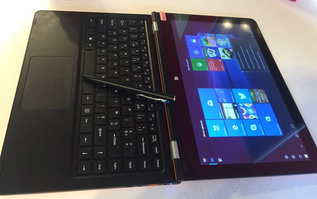 Le Vbook V3 à plat