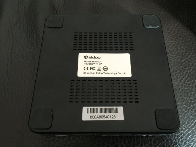 Le dessous de la X6 Pro