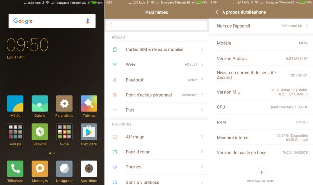 MIUI 8, intuitif