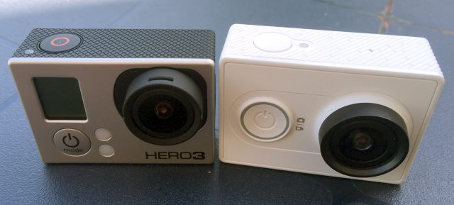 Gopro vs YI, ça se ressemble !