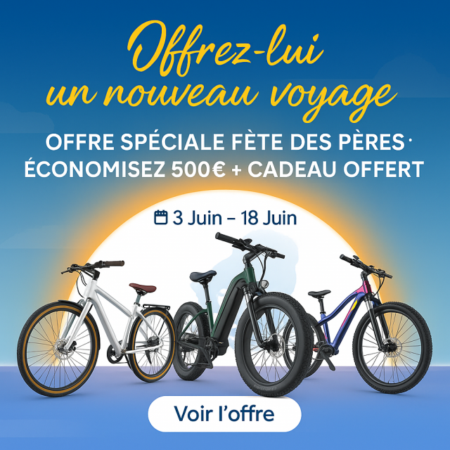 Evenement Fête des pères BuyBestGear, vélos en promotion