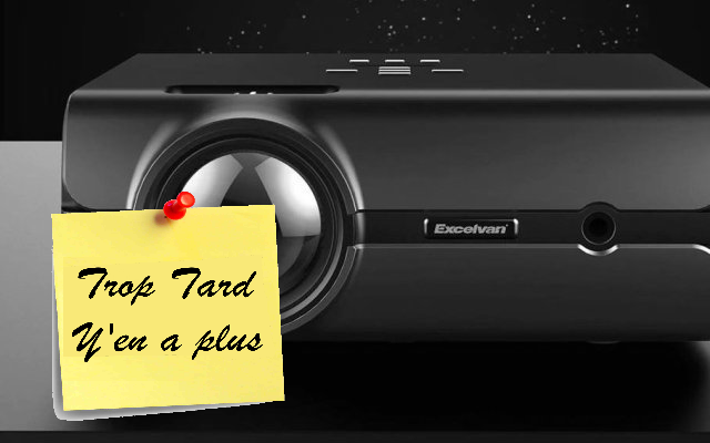 Projecteur vidéo Android Excelvan BL 46 à 90€