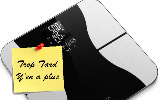 Pèse-personne numérique Smart Weigh SBS500 mesure graisse (...)