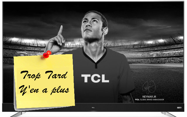 TV 55" TCL U55C7006 4K LED Edge Barre de son JBL (...)