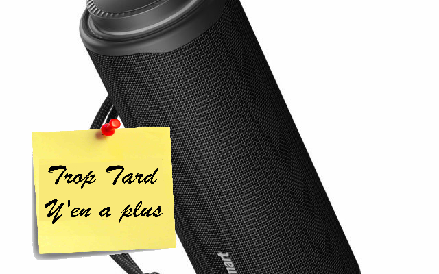 L'Enceinte portable outdoor 40W, Tronsmart T8, 18 heures (...)