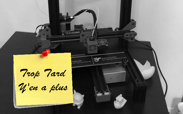 Imprimante 3D Alfawise U30, la meilleure des moins (…)