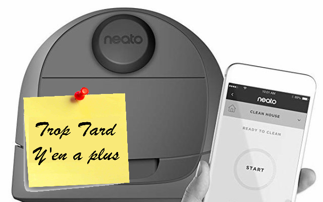Aspirateur Robot Neato Botvac D301, cartographie laser (...)