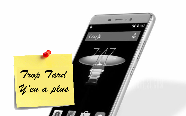 Smartphone Elephone M1 5.5, 4G, 4 coeurs 4GO/64GO (...)