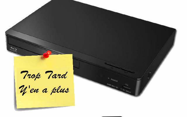 Lecteur Blu Ray 3D Panasonic DMP-BDT165-EF Wifi Ready (...)