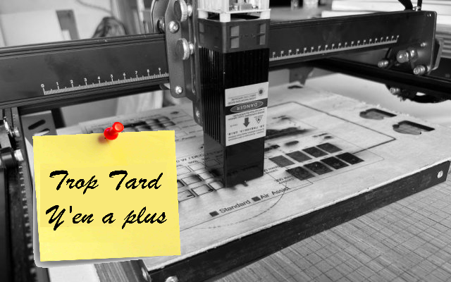 La graveuse Laser COMGROW COMGO Z1 10 watts à 240€ (...)