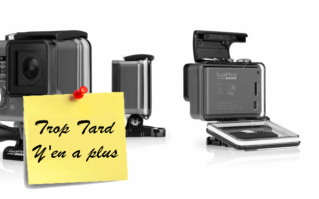 Caméra sportive GoPro Hero+ à 99€99 livrée