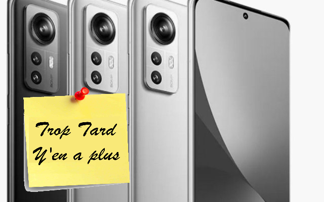 Grosse baisse de prix sur le dernier Xiaomi 12 à partir (...)