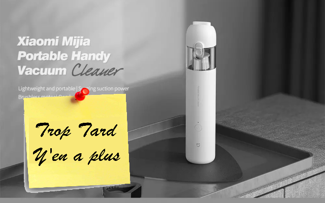 Aspirateur à main Xiaomi Mi Vacuum Cleaner Mini à (...)