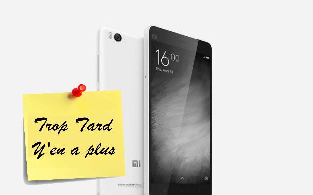 Nouveau Xiaomi MI4I 4G Full-HD 8 coeurs Snapdragon (...)