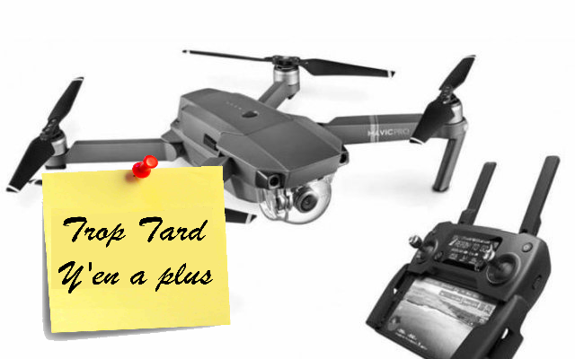 DJI Mavic Pro, le Drone de référence, Caméra 4K, Portée 7 (...)