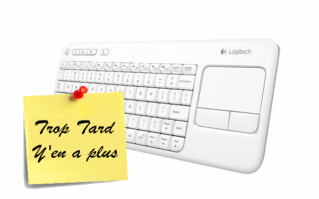 Clavier de salon K400 Logitech blanc pour votre TV Box (...)