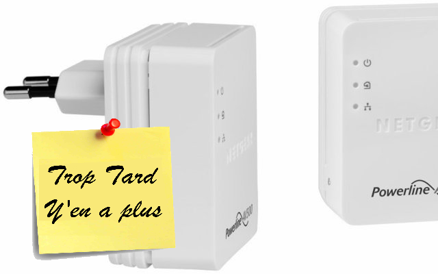 Netgear XAVB5201 Adaptateur CPL Powerline 500 Mbit/s (...)