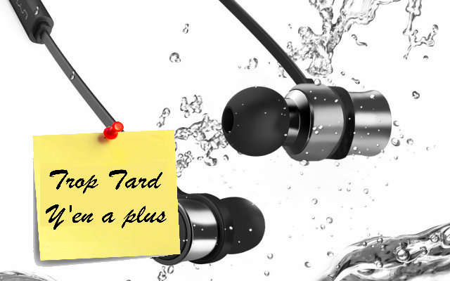 Ecouteurs bluetooth UMIDIGI pour le Sport IPX6 à 14€99 @ (...)